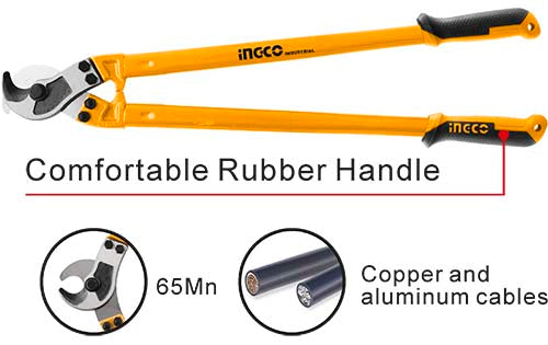 Ingco Cable Cutter 24" (240mm²) Copper/Aluminum | HCCB0124