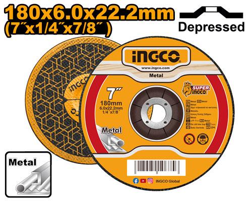 Ingco Abrasive Metal Grinding Disc | MGD601801 Ingco