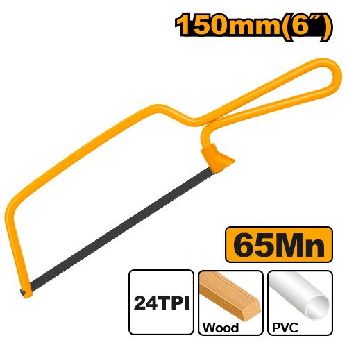 Ingco 150mm Mini Hacksaw Frame | MHHF1501 Ingco