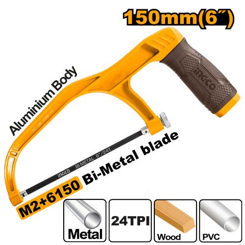 Ingco 150mm Mini Hacksaw Frame | MHHF1503 Ingco
