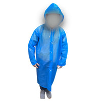 High Quality 100% Waterproof Adults Raincoat Outdoor Worker Safety Hooded Rain Coat