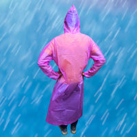 High Quality 100% Waterproof Adults Raincoat Outdoor Worker Safety Hooded Rain Coat