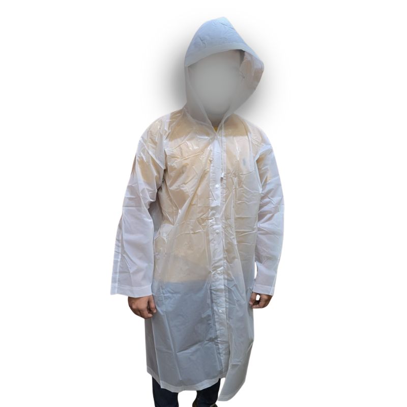High Quality 100% Waterproof Adults Raincoat Outdoor Worker Safety Hooded Rain Coat