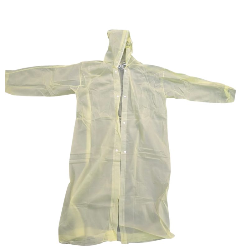 High Quality 100% Waterproof Adults Raincoat Outdoor Worker Safety Hooded Rain Coat