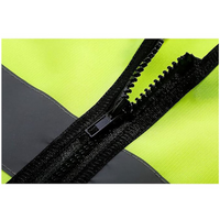 Safety Hi-Vis Vest with Pockets - 120 GSM - Dual Color | Blue/Green