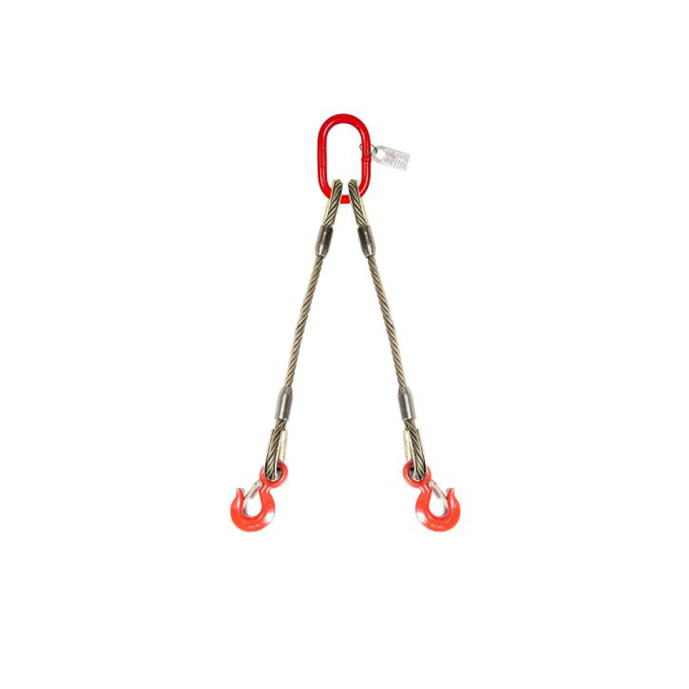 Steel Wire Rope Sling 2 Leg