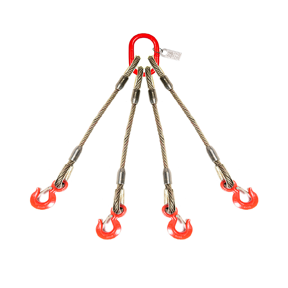 Steel Wire Rope Sling 4 Leg – Marvisons