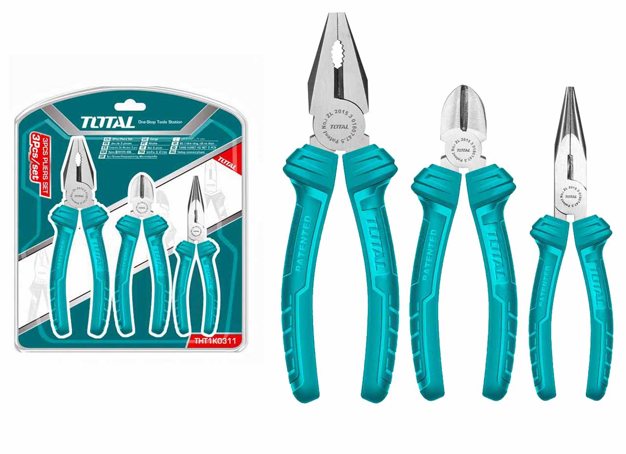 Total 3Pcs Pliers Set THT1K0311