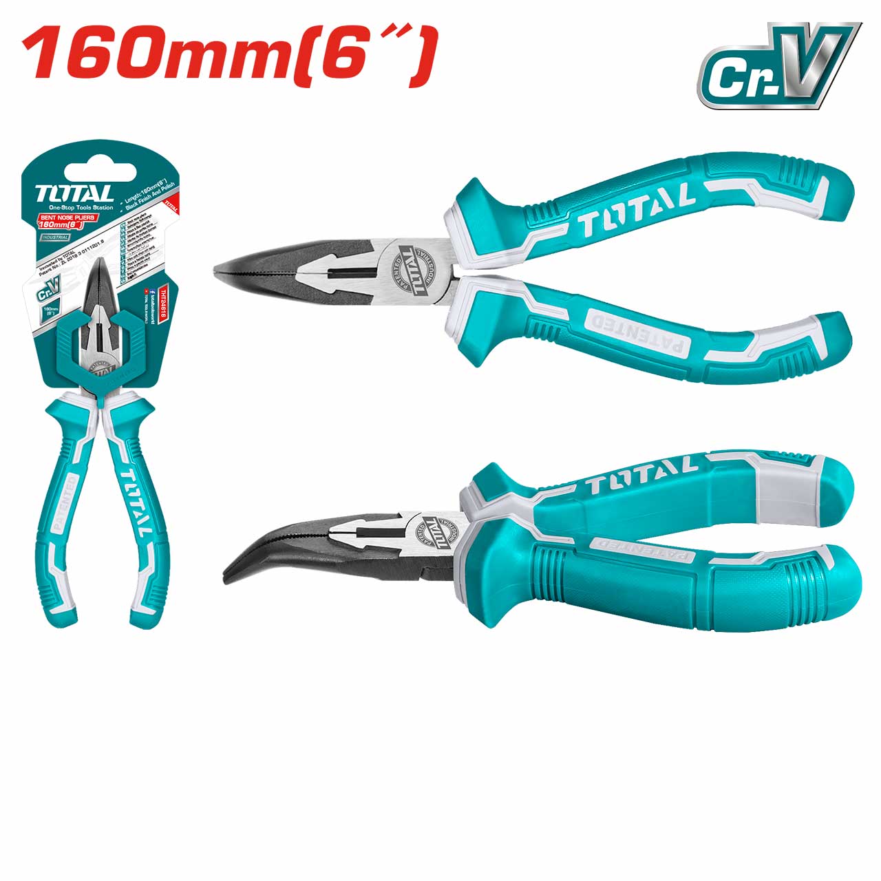 Total Bent Nose Pliers THT24616