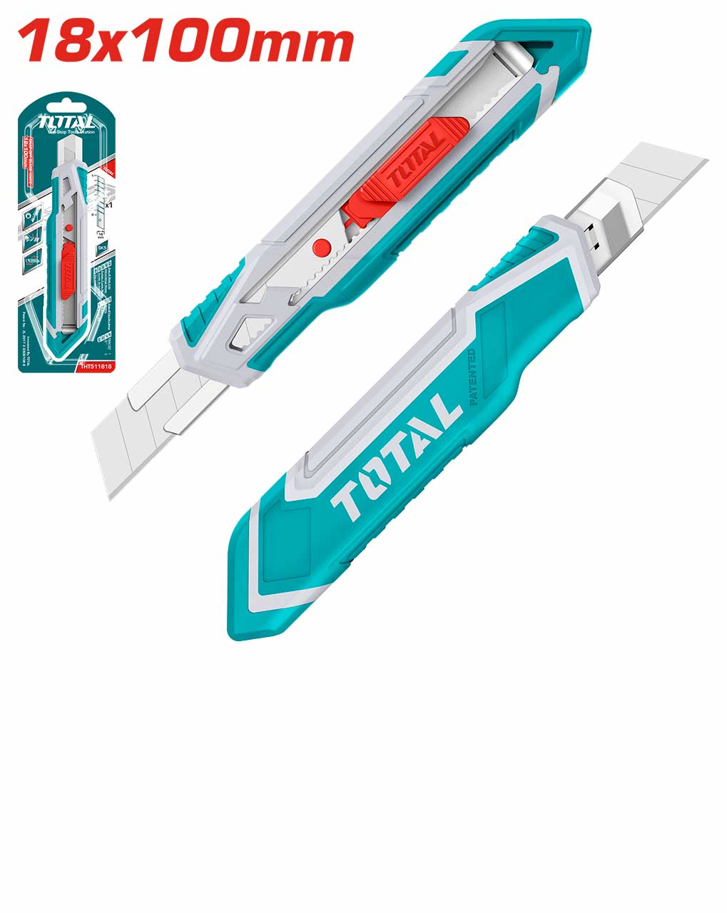 Total Snap-off Blade Knife THT511816