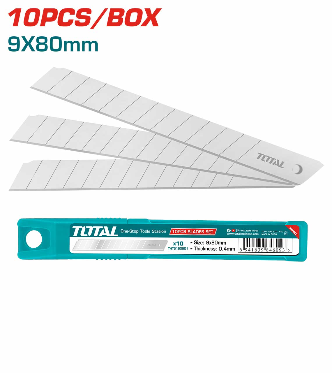 Total 10 Pcs Blades Set THT5190901