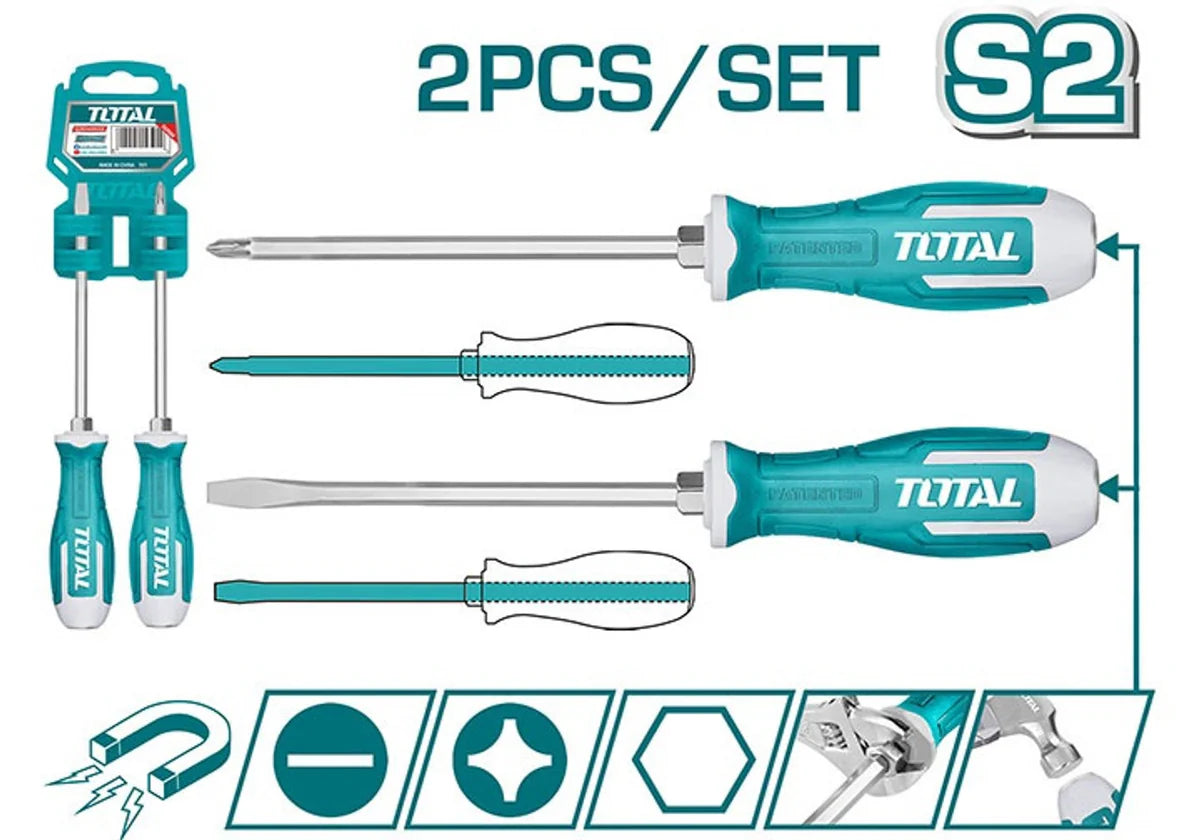 Total-2-Pcs-go-through-screwdriver-set-THGSS2206-Marvi_Sons