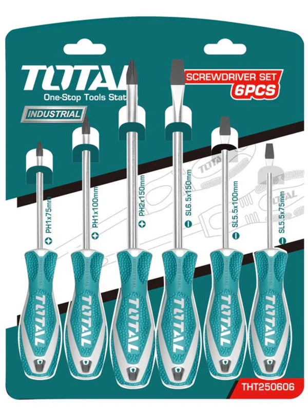 Total 6 pcs screwdrive set available at marvisons