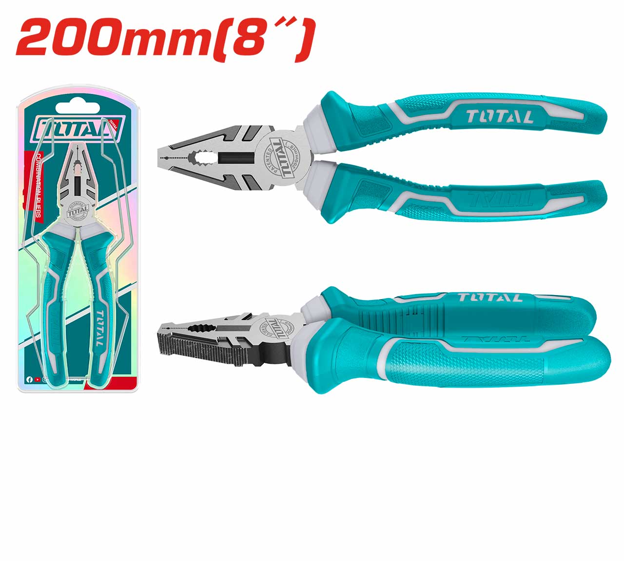 Total Combination Pliers THT110806P available at marvisons in Pakistan
