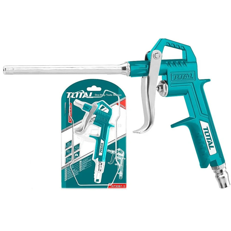 TOTAL TAT3081-3 Air Blow Gun - 80mm Long Nozzle