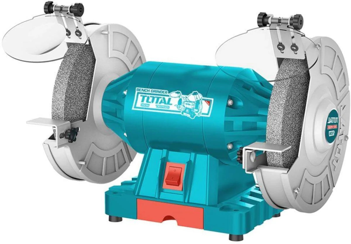 Total 350W Heavy Duty Bench Grinder 200mm (8-Inch) | TBG35020
