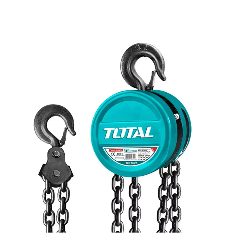 Total 2 Ton Chain Block Hoist THT1621 - 3m Lift Height