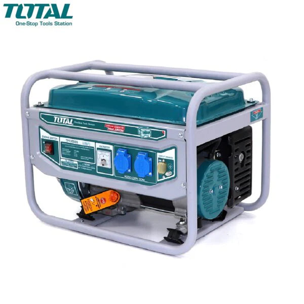 TOTAL TP130005-1 3.0kW Gasoline Generator - Recoil & Electric