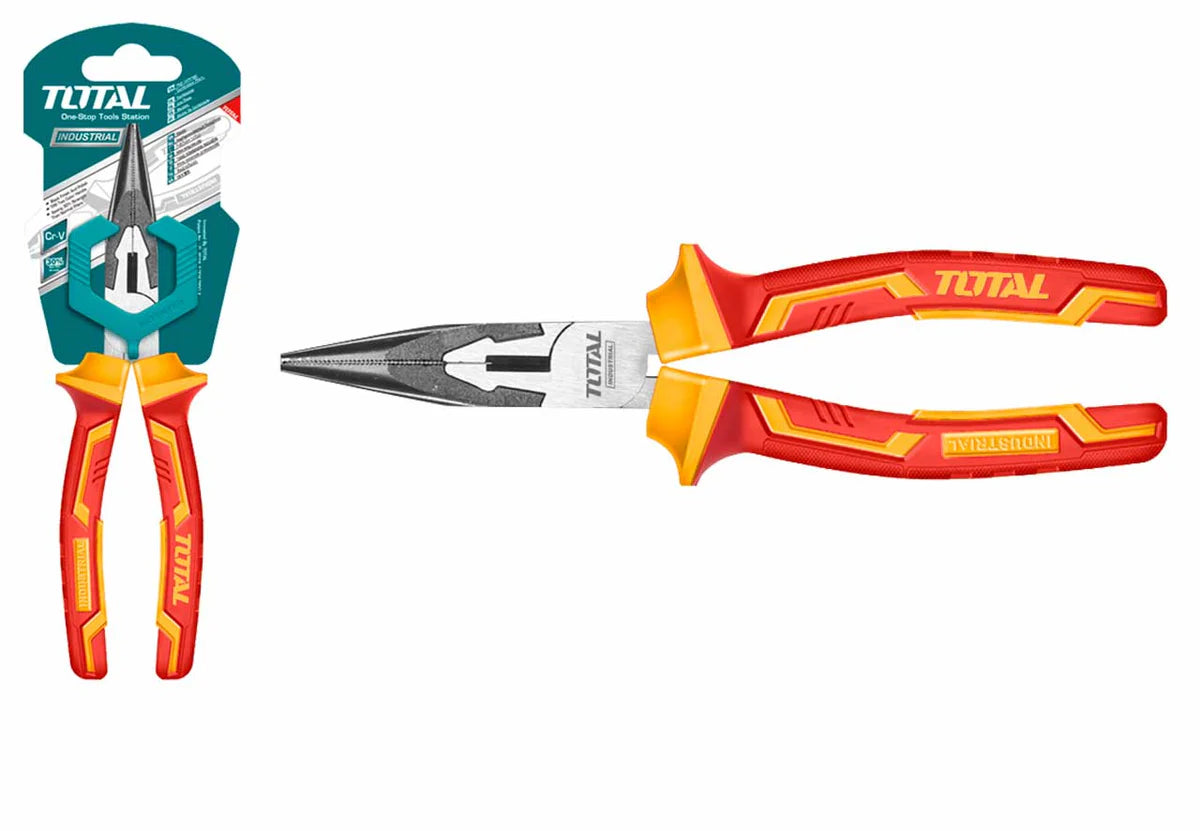 TOTAL THTIP2361 6" Insulated Long Nose Plier 1000V