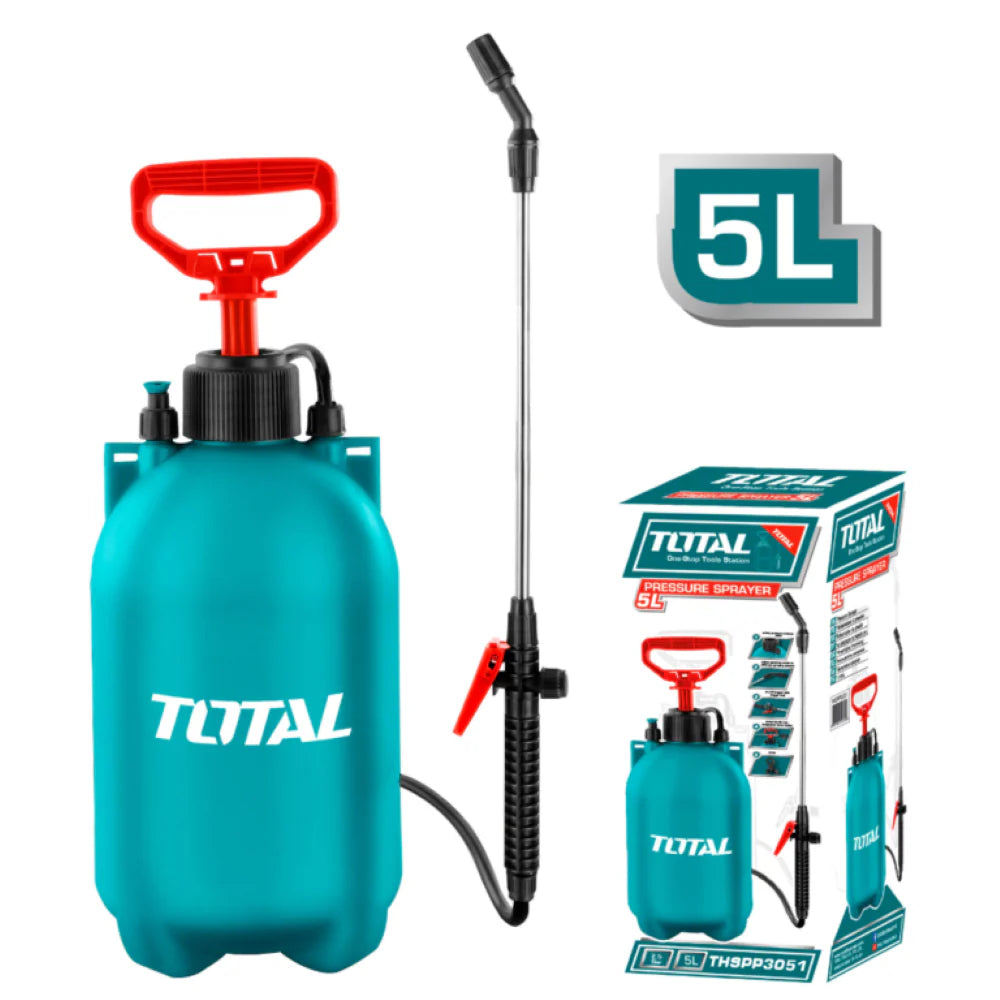 TOTAL 5L Pressure Sprayer THSPP30502 - Professional Garden Pump Sprayer
