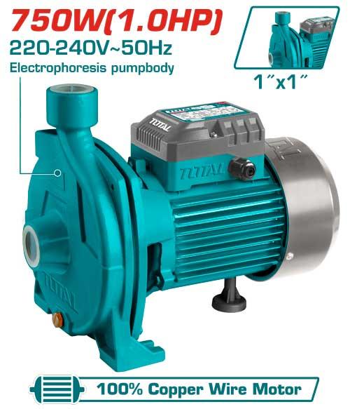 TOTAL TWP27506 750W 1.0HP Centrifugal Water Pump