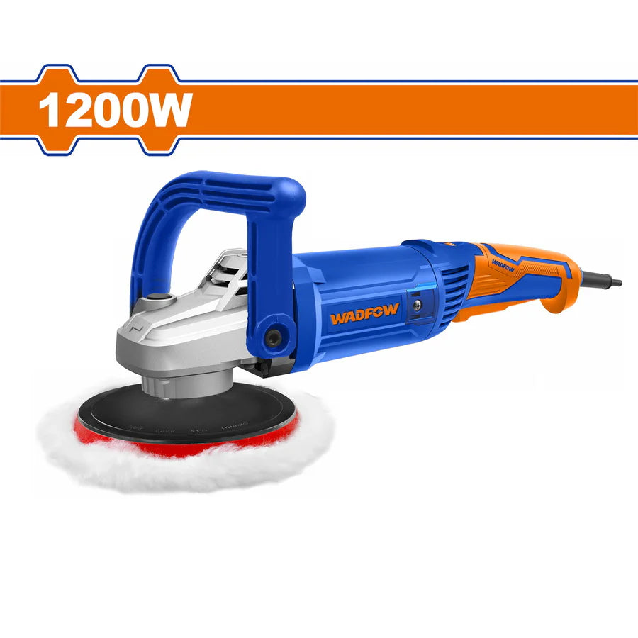 WADFOW 1200W Professional 7-Inch Variable Speed Car Polisher WAE1512001