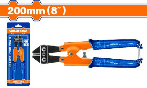 WADFOW 8-Inch Mini Bolt Cutter 65Mn Manganese Steel Wire Clipper with Handle Lock WBC1908