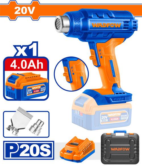 Wadfow 20V Cordless Heat Gun | WKH1B012 Ingco