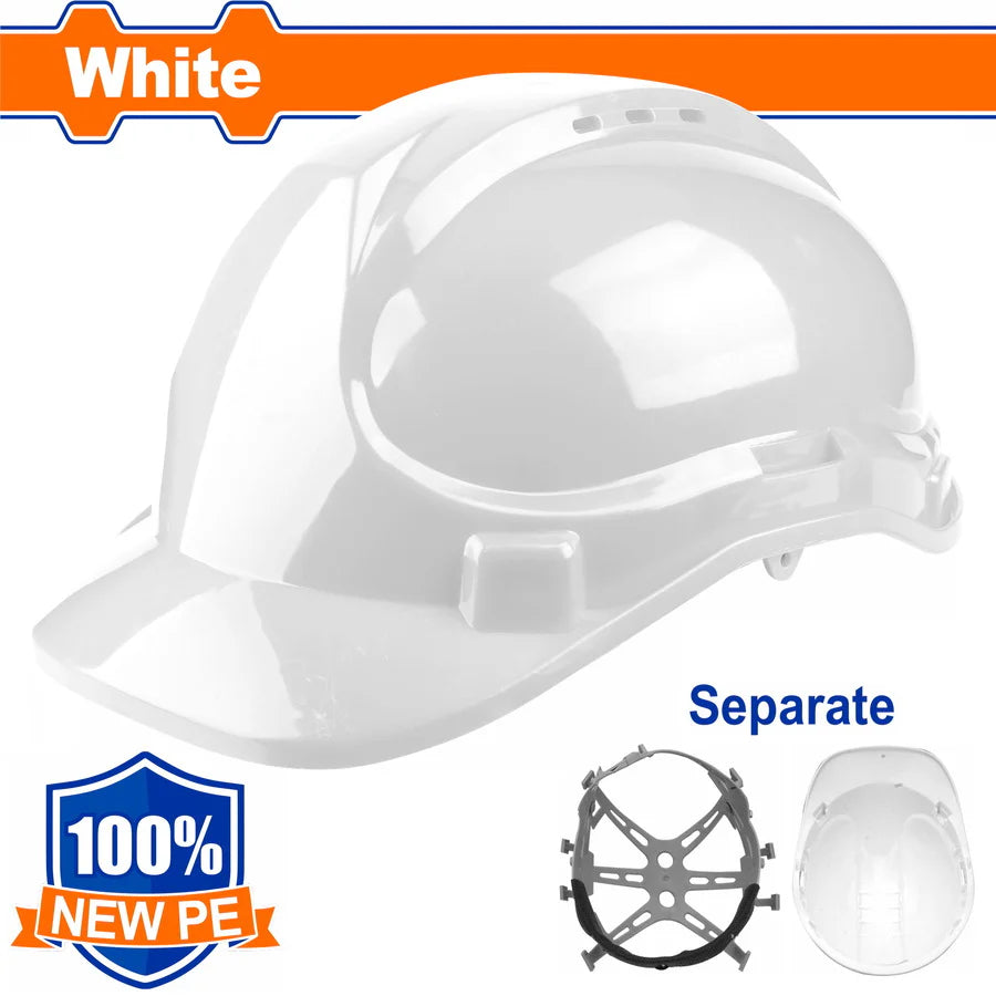 WADFOW Industrial Construction Safety Helmet White WSH1303