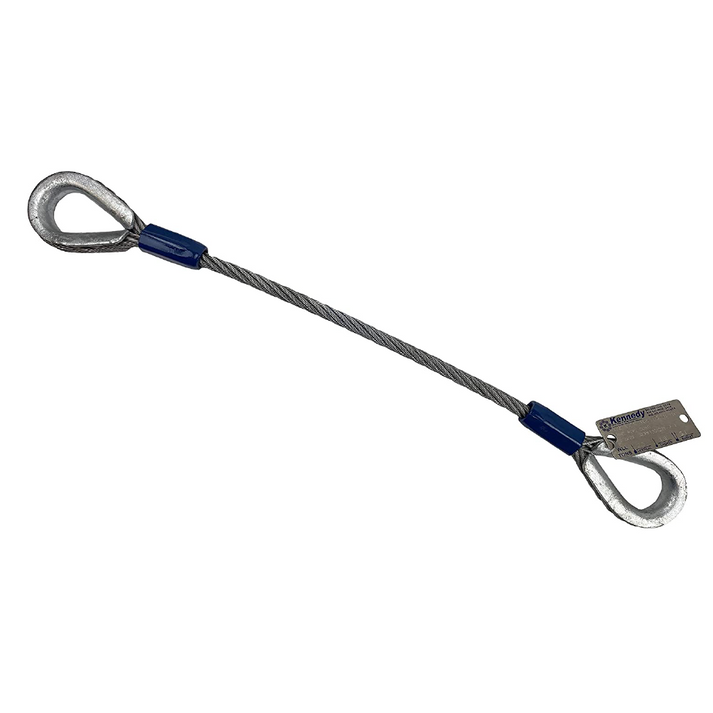 Wire Rope Sling Single Leg Hard Eye – Marvisons