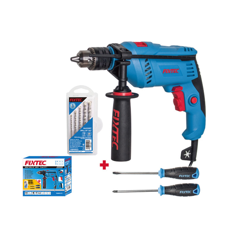 FIXTEC 600W 13mm Impact Drill - FID60002 FIXTEC