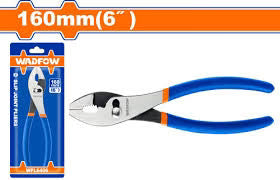 WADFOW 6-Inch Slip Joint Pliers with Adjustable Pivot and Polished Finish WPL6406