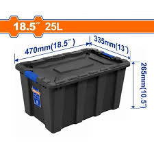 WADFOW Plastic Storage Container Parts Compartment Hardware Organizer WTB3325 Wadfow