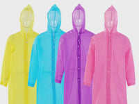 High Quality 100% Waterproof Adults Raincoat Outdoor Worker Safety Hooded Rain Coat