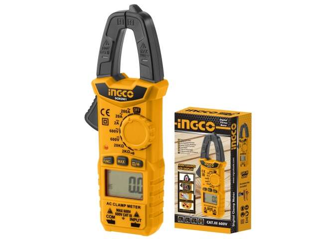 Ingco Digital AC Clamp Meter DCM2001