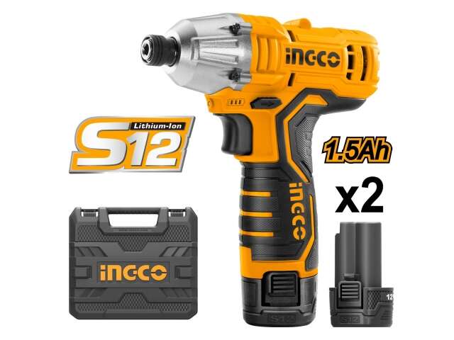 Ingco Lithium-Ion Impact Driver  CIRLI1201