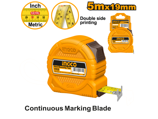 Ingco Steel Measuring Tape HSMT39519