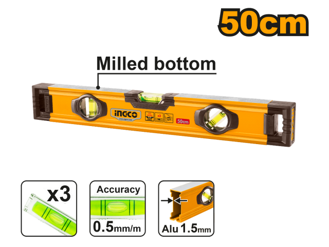 Ingco Spirit Level HSL08050