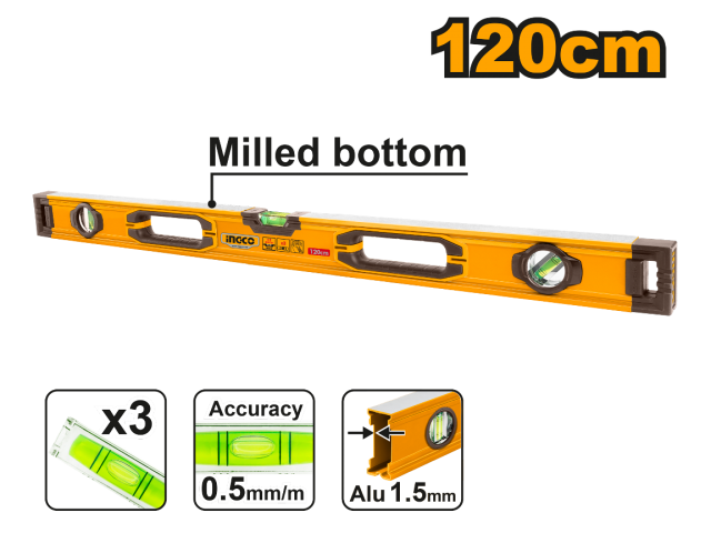 Ingco Spirit Level HSL08120